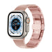 Bracelet acier milanais Apple Watch Ultra (or rose)