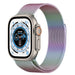 Bracelet milanais Apple Watch Ultra (arc-en-ciel)