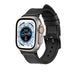 Bracelet boucle cuir hybride Apple Watch Ultra (noir)