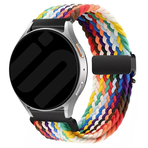 Fossil Gen 5e - 42mm Braided Strap with P-buckle (Rainbow)
