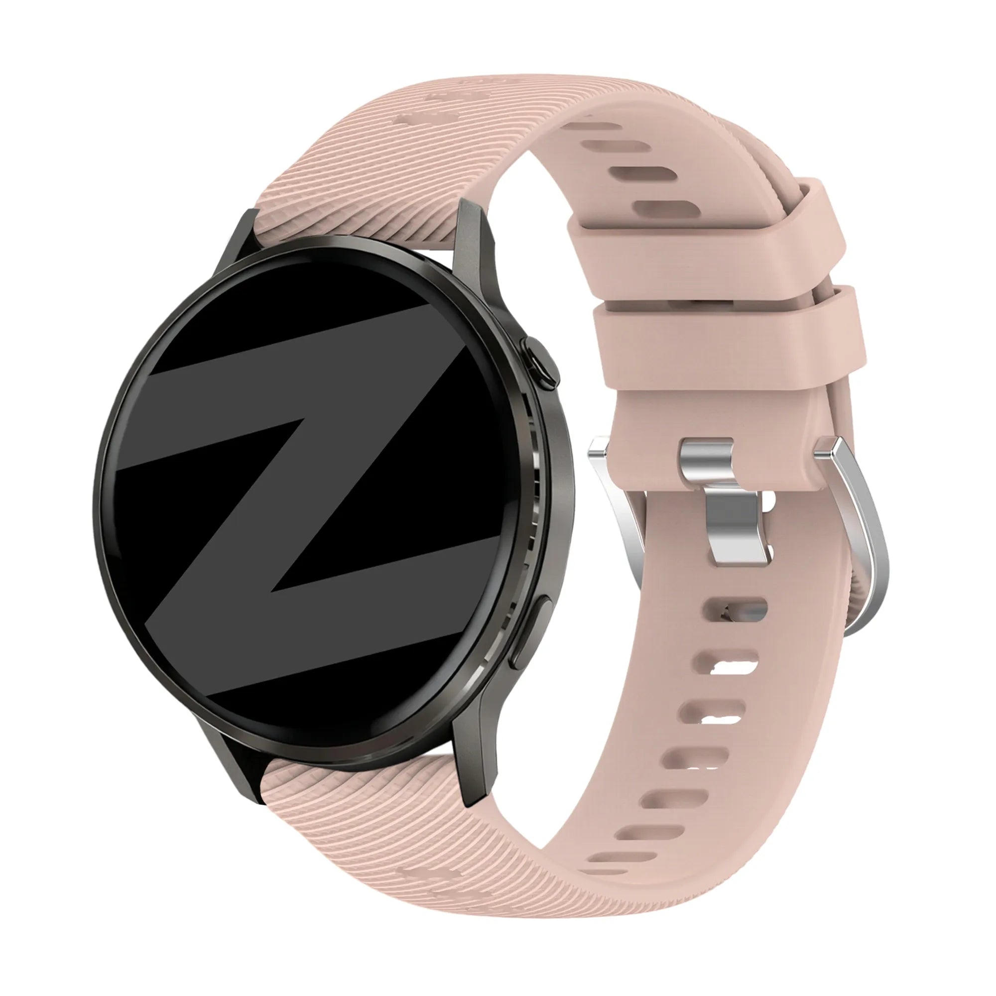Bandz Garmin Vivomove 3s Silicone Strap 'Deluxe' (Light Pink)