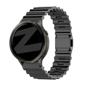 Bandz Polar Grit X Premium Steel Strap 'Ocean' (Black)