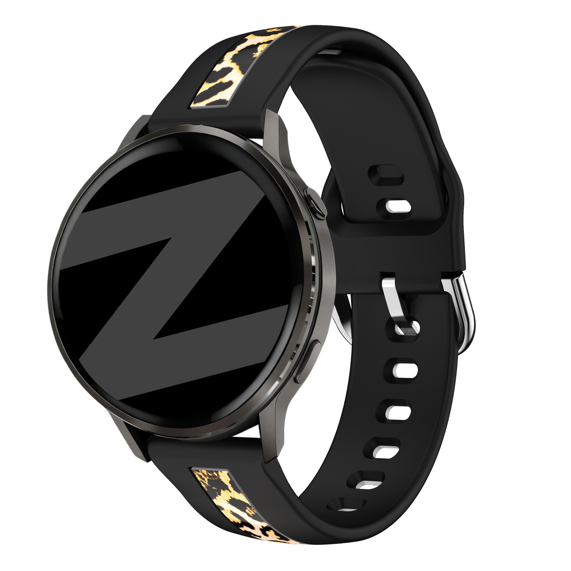 Bandz Samsung Galaxy Watch 7 - 44mm Dual Leopard Strap (Black)