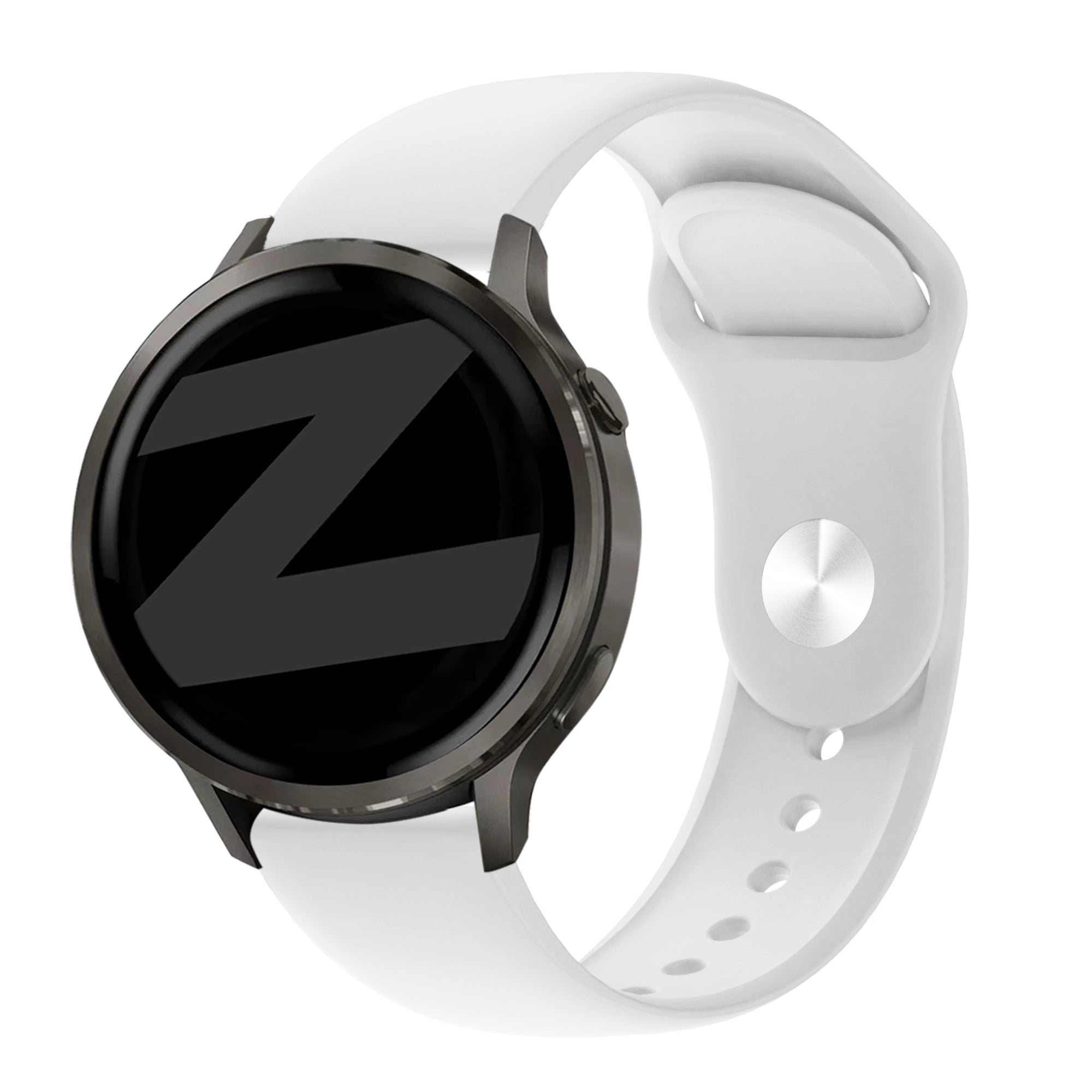 Bandz Bracelet sport 'Deluxe' Garmin Vivomove 3s (blanc)