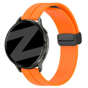 Bandz Bracelet silicone avec boucle en D Garmin Venu SQ 2 (orange)
