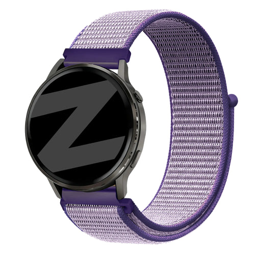 Bandz Garmin Vivomove 3s Nylon Loop Strap (Blue)