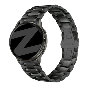 Bandz Garmin Approach S42 Steel Link Strap 'Deluxe' (Black)