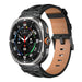 Bracelet cuir solide Samsung Galaxy Watch Ultra 2 (noir)