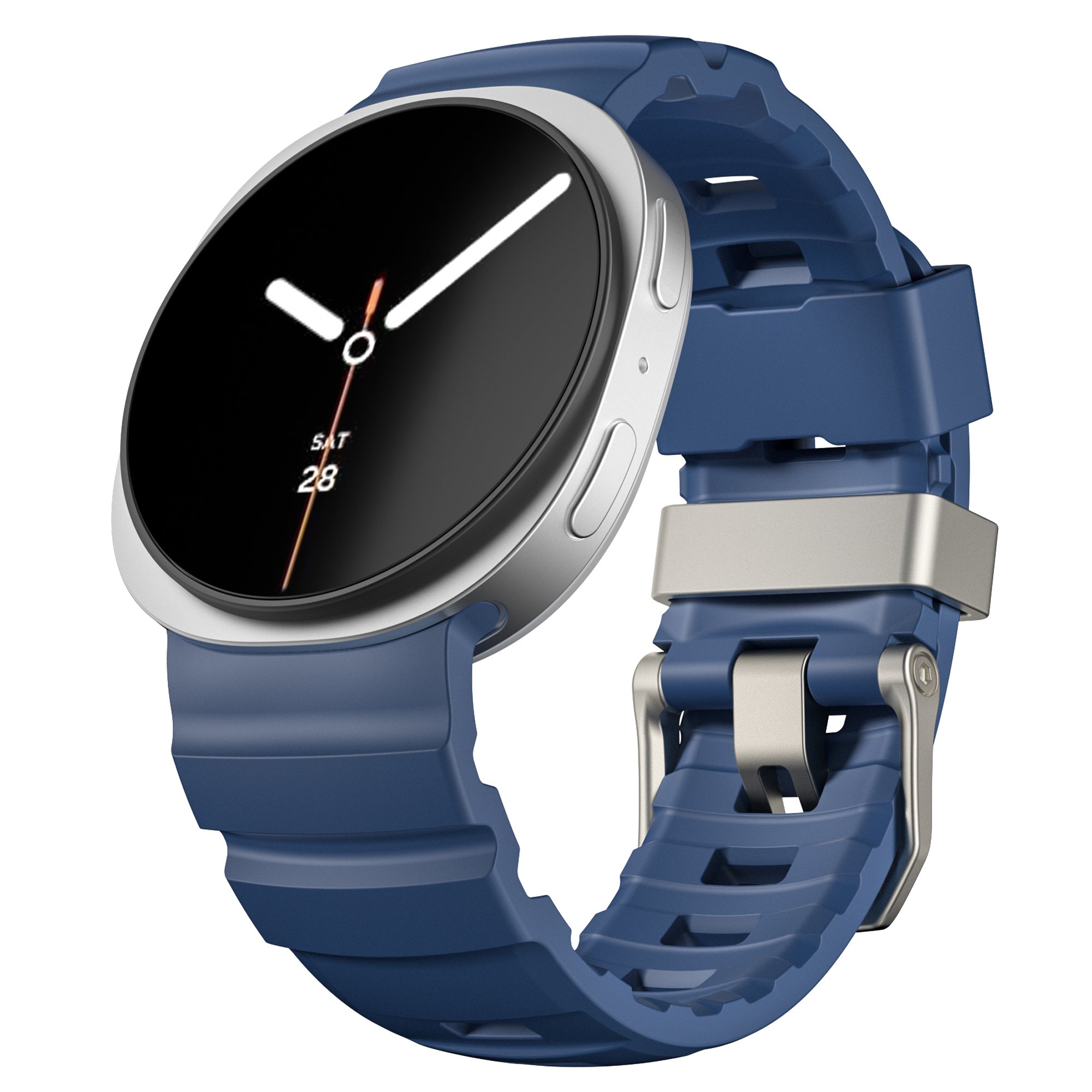 Bracelet silicone extreme Samsung Galaxy Watch 9 - 44mm (bleu foncé)