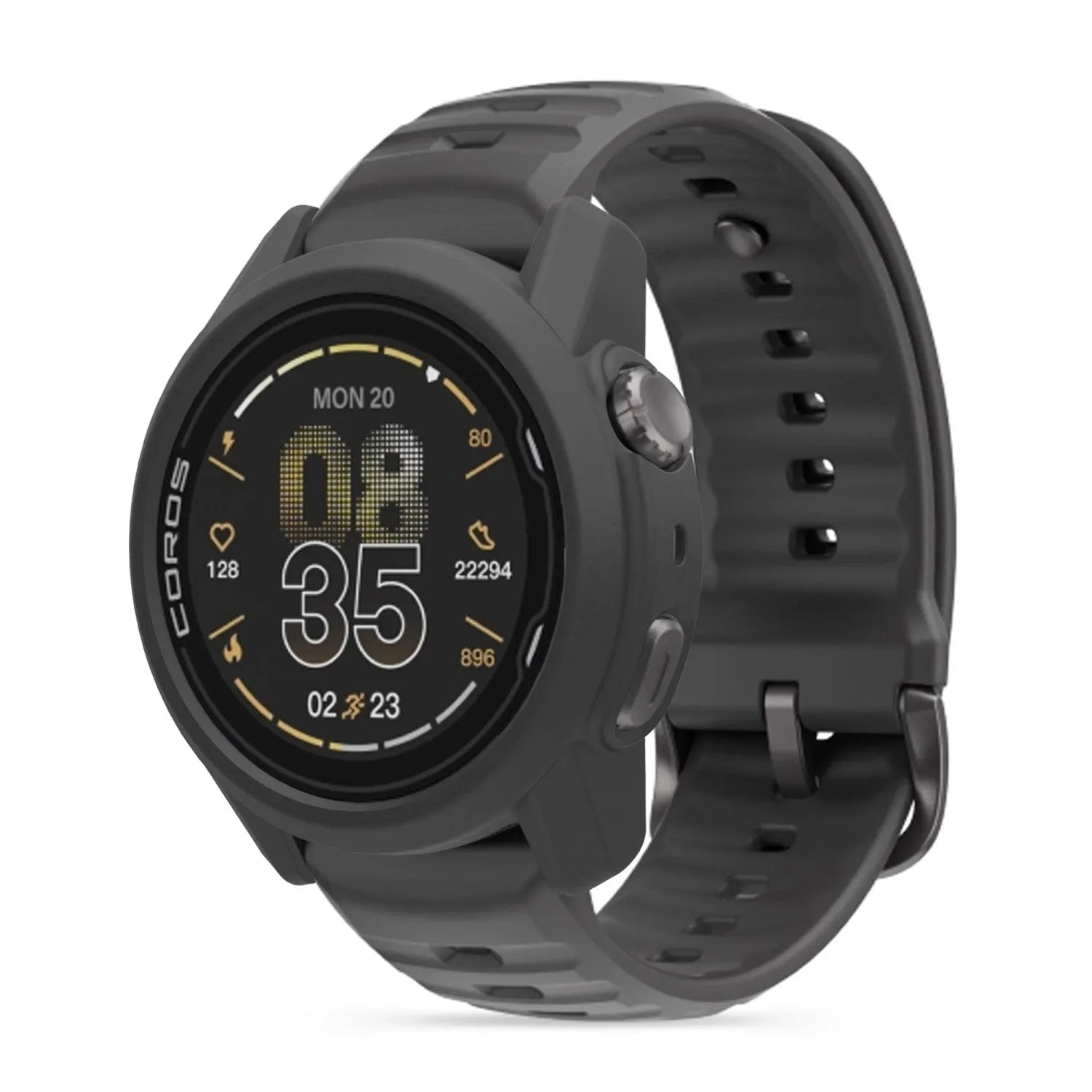 Coque silicone Coros Apex 4 - 42mm (noir)