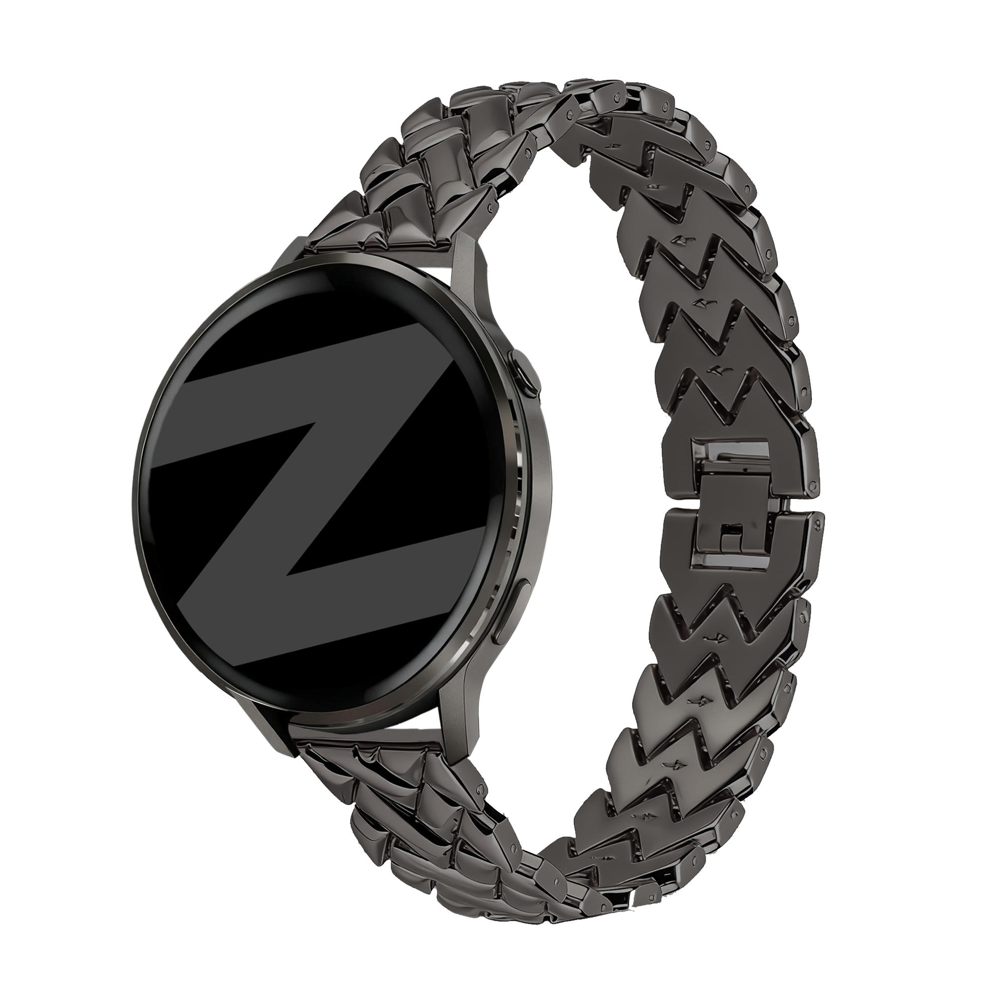 Bandz Bracelet metal 'V-Type' Withings Steel HR - 36mm (noir)