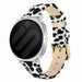 Samsung Galaxy Watch 9 - 44mm Leather Strap (Leopard)
