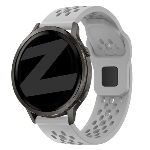 Bandz Garmin Vivomove Trend Silicone Strap 'Air' (Grey)