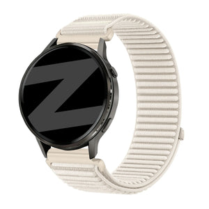 Bandz Garmin Vivomove Trend Nylon Strap 'Wave' (Starlight)