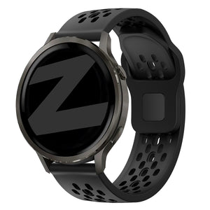 Bandz Bracelet silicone 'Air' Garmin Forerunner 255 (noir)