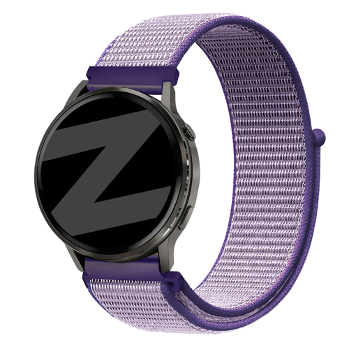 Bandz Bracelet nylon Garmin Forerunner 265s (bleu)
