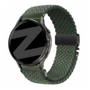 Bandz Garmin Venu SQ 2 Braided Strap 'Parachute' (Green)