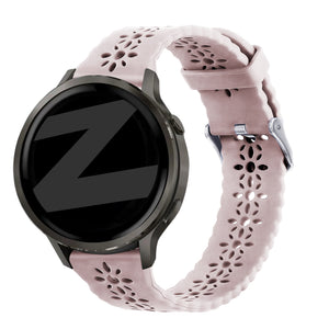 Bandz Garmin Vivomove Trend Silicone Strap 'Lace' (Pink)