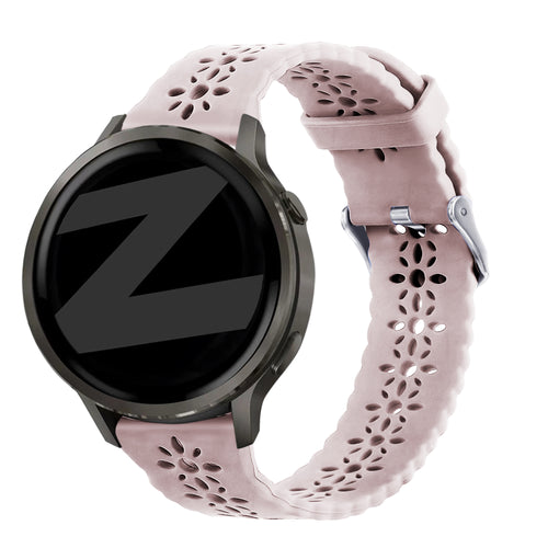 Bandz Garmin Vivomove Trend Silicone Strap 'Lace' (Pink)