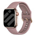 Bracelet silk silicone Apple Watch (mauve)