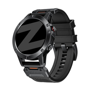 Bandz Garmin Tactix 7 Pro Silicone Strap 'Explorer' (Black)