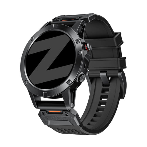 Bandz Garmin Tactix 7 Pro Silicone Strap 'Explorer' (Black)