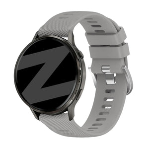 Bandz Garmin Forerunner 255s Silicone Strap 'Deluxe' (Grey)