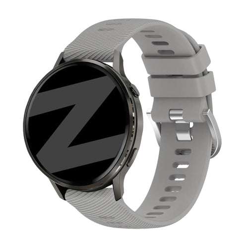 Bandz Garmin Forerunner 255s Silicone Strap 'Deluxe' (Grey)