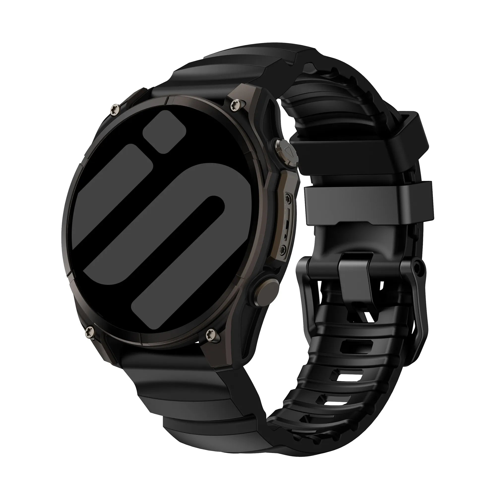 Bracelet silicone Trail Garmin D2 Delta PX (noir)