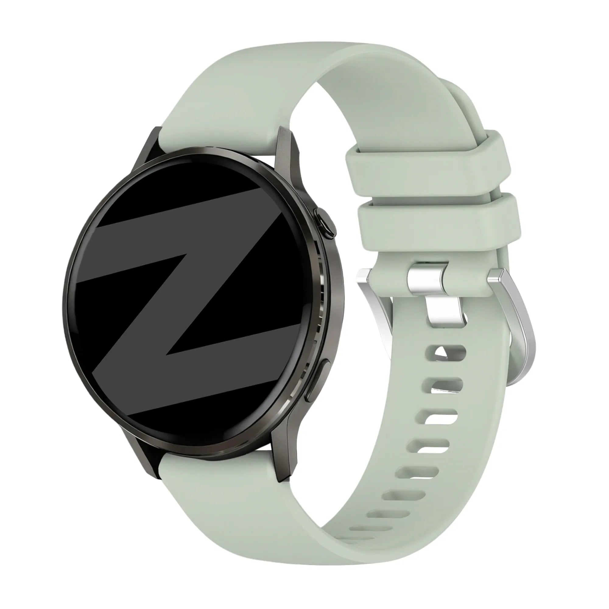 Bandz Garmin Forerunner 265s Silicone Strap 'Classic' (Light Green)