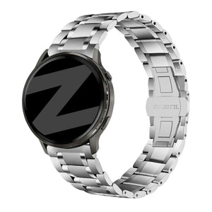 Bandz Bracelet acier 'Deluxe' Garmin Vivomove Sport (argent)