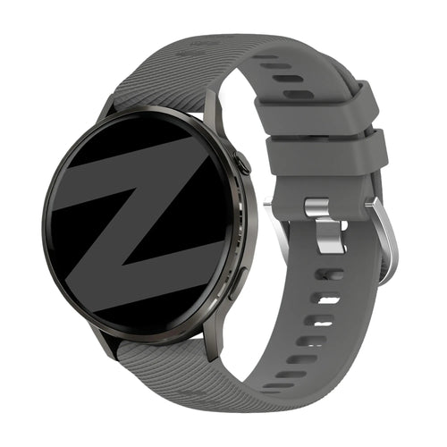 Bandz Garmin Forerunner 255s Silicone Strap 'Deluxe' (Dark Grey)