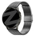 Bandz Bracelet acier ajustable Garmin Approach J1 (noir)