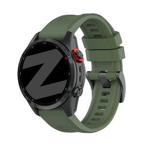 Bandz Garmin Instinct E - 45mm Silicone Strap 'Classic' (Army Green)
