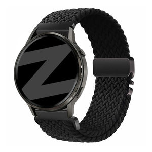 Bandz Garmin Venu 2 Plus Braided Strap 'Parachute' (Black)