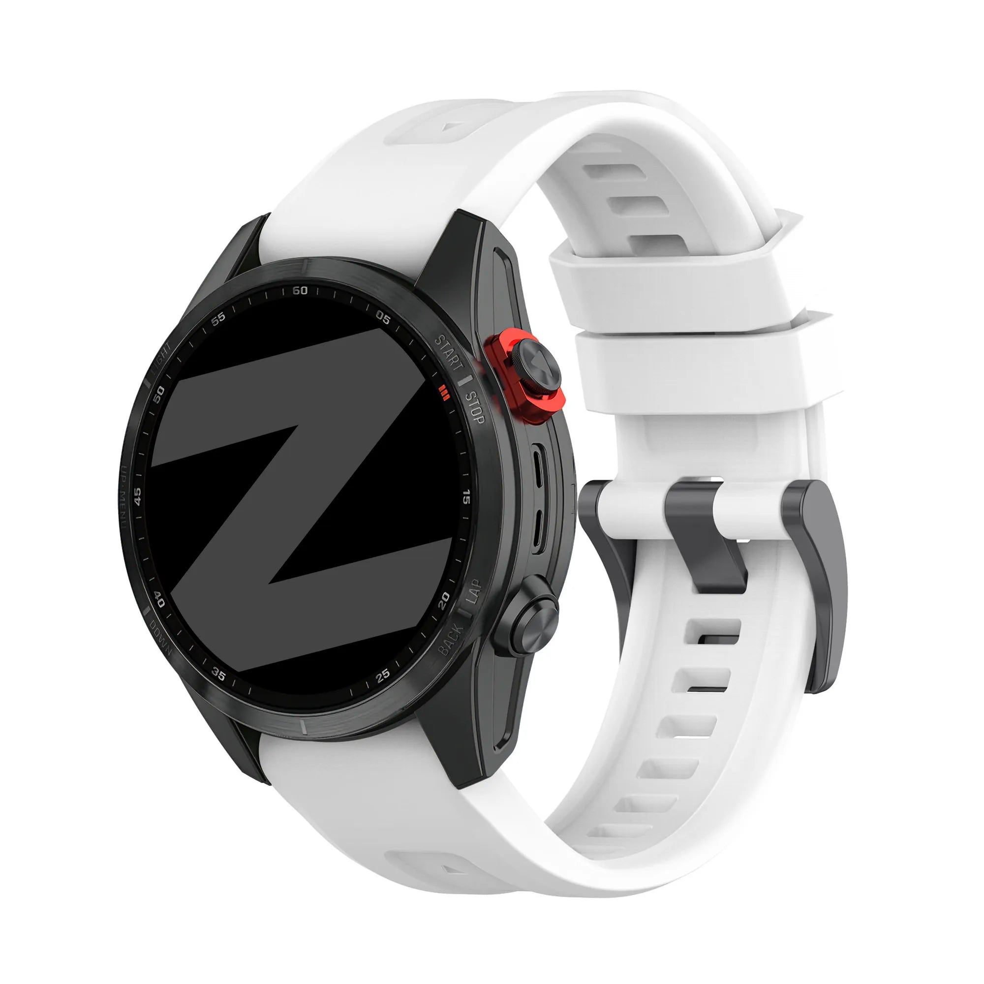 Bandz Garmin Forerunner 935 Silicone Strap 'Classic' (White)