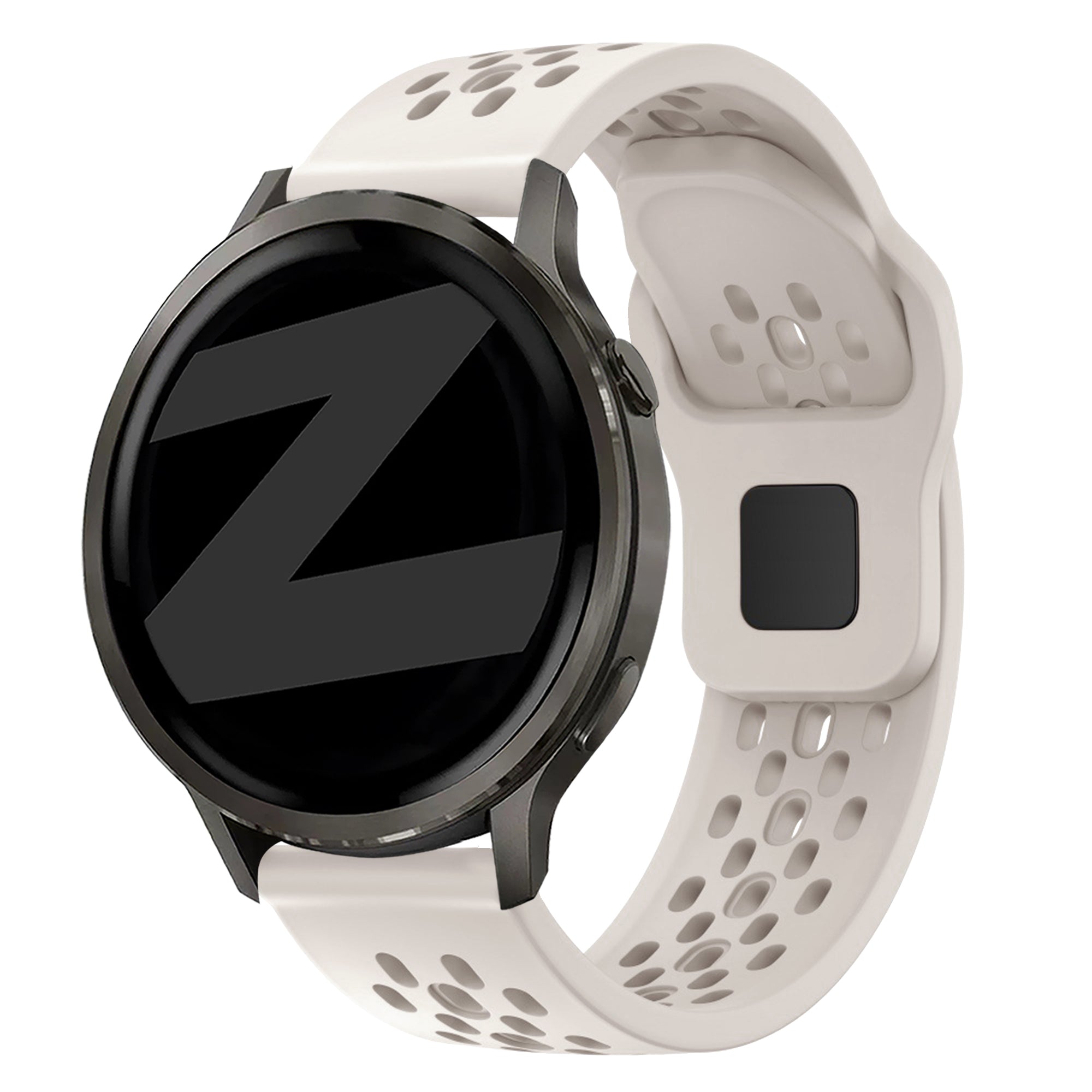 Bandz Garmin Vivomove 3 Silicone Strap 'Air' (Starlight)