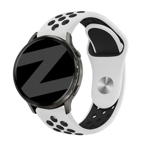Bandz Garmin Venu 3 Sport Strap 'Deluxe' (White/Black)