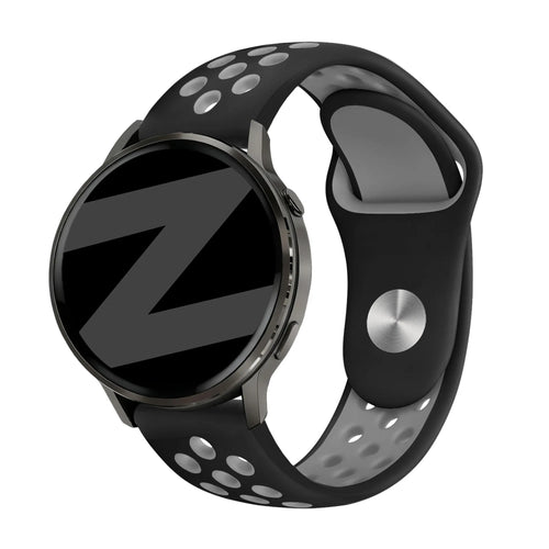 Bandz Garmin Venu 3 Sport Strap 'Deluxe' (Black/Grey)