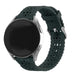 Bracelet silicone à motifs Samsung Galaxy Watch 6 Classic 47mm (viridien)