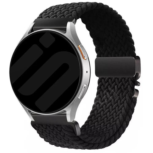 Bracelet tressé Polar Grit X avec P-boucle (noir) 
