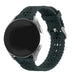 Bracelet de silicone avec relief Coros Pace 2 (vert sapin)