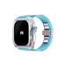 Reqior Boîtier avec bracelet en caoutchouc Apple Watch Ultra (bleu)