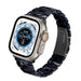 Bracelet résine Apple Watch Ultra (noir/blanc)