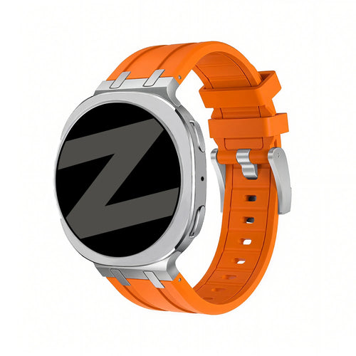 Bandz Bracelet silicone 'Luxe Liquid' Samsung Galaxy Watch 8 Classic (orange)
