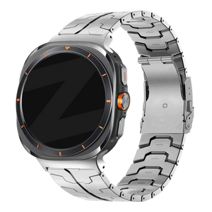 Bandz Samsung Galaxy Watch Ultra 2 Titanium Strap 'Iron' (Silver)