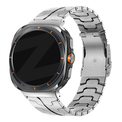 Bandz Bracelet titane 'Iron' Samsung Galaxy Watch Ultra 2 (argent)