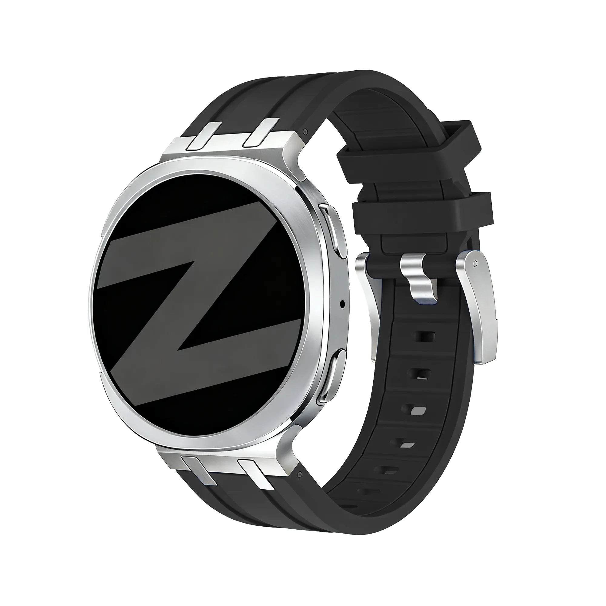 Bandz Bracelet silicone 'Luxe Liquid' Samsung Galaxy Watch 8 Classic (noir)