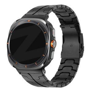 Bandz Samsung Galaxy Watch Ultra 2 Titanium Strap 'Iron' (Black)