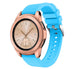 Bracelet silicone Samsung Galaxy Watch 42mm (bleu clair)